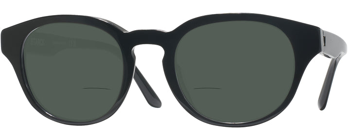 Round Black Starck SH3099 Bifocal Reading Sunglasses View #1