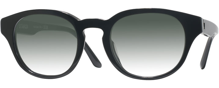 Round Black Starck SH3099 w/ Gradient Progressive Reading Sunglasses View #1
