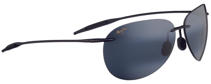 Aviator Black / Grey Lens Maui Jim Sugar Beach 421 View #1