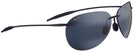 Aviator Black / Grey Lens Maui Jim Sugar Beach 421 View #1
