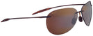 Aviator Rootbeer / HCL Lens Maui Jim Sugar Beach 421 View #1