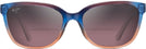 Cat Eye Sunset/Maui Rose Lens Maui Jim Honi 758 Bifocal Reading Sunglasses View #2