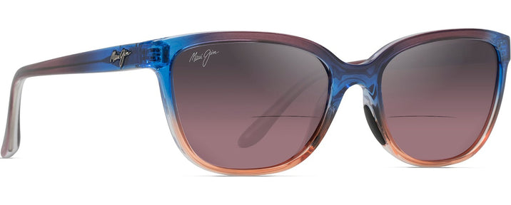 Cat Eye Sunset/Maui Rose Lens Maui Jim Honi 758 Bifocal Reading Sunglasses View #1