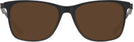 Square Brown Lamborghini 309S Progressive Reading Sunglasses View #2