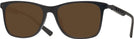 Square Brown Lamborghini 309S Progressive Reading Sunglasses View #1