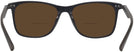 Square Brown Lamborghini 309S Bifocal Reading Sunglasses View #4