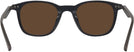 Square Brown Lamborghini 310S Progressive Reading Sunglasses View #4