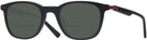 Square Black Lamborghini 310S Bifocal Reading Sunglasses View #1