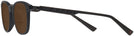 Square Brown Lamborghini 310S Bifocal Reading Sunglasses View #3