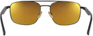 Aviator Black Lamborghini 317S Progressive Reading Sunglasses - Polarized with Mirror View #4