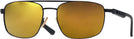 Aviator Black Lamborghini 317S Progressive Reading Sunglasses - Polarized with Mirror View #1