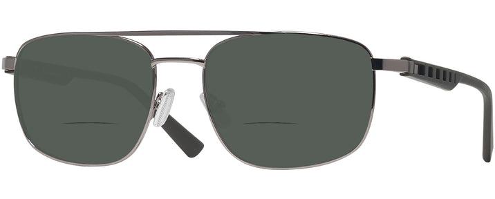 Aviator Silver Lamborghini 317S Bifocal Reading Sunglasses View #1
