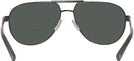 Aviator Gunmetal Lamborghini 330S Bifocal Reading Sunglasses View #4