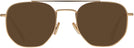 Aviator Gold Lamborghini 331S Progressive Reading Sunglasses View #2