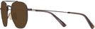 Aviator Brown Lamborghini 331S Progressive Reading Sunglasses View #3