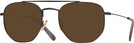 Aviator Brown Lamborghini 331S Progressive Reading Sunglasses View #1