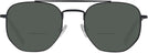 Aviator Black Lamborghini 331S Bifocal Reading Sunglasses View #2
