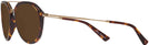 Aviator Havana/gold Lamborghini 903S Progressive Reading Sunglasses View #3