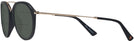 Aviator Matte Black/silver Lamborghini 903S Bifocal Reading Sunglasses View #3