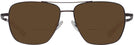 Aviator Brown Lamborghini 904S Bifocal Reading Sunglasses View #2