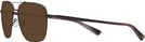 Aviator Brown Lamborghini 904S Bifocal Reading Sunglasses View #3