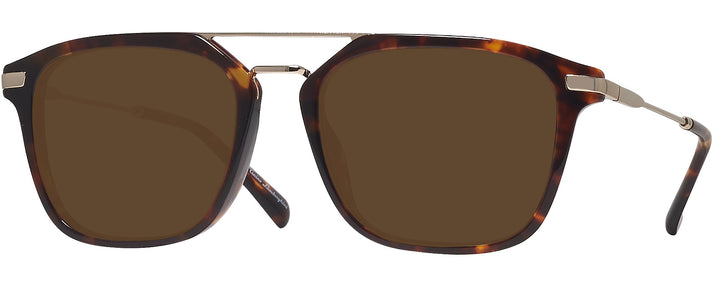 Square Havana/silver Lamborghini 905S Progressive Reading Sunglasses View #1