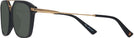 Square Matte Black/gold Lamborghini 905S Progressive Reading Sunglasses View #3