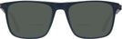 Square Navy Lamborghini 911S Progressive Reading Sunglasses View #2