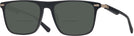 Square Matte Black Lamborghini 911S Bifocal Reading Sunglasses View #1