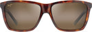 Rectangle Tortoise/HCL Lens Maui Jim Cruzem 864 View #2