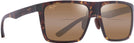 Rectangle Tortoise/HCL Bronze Maui Jim Honokalani 455 Bifocal Reading Sunglasses View #1