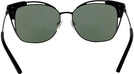 Square Matte Black Tory Burch 6049 Progressive Reading Sunglasses View #4