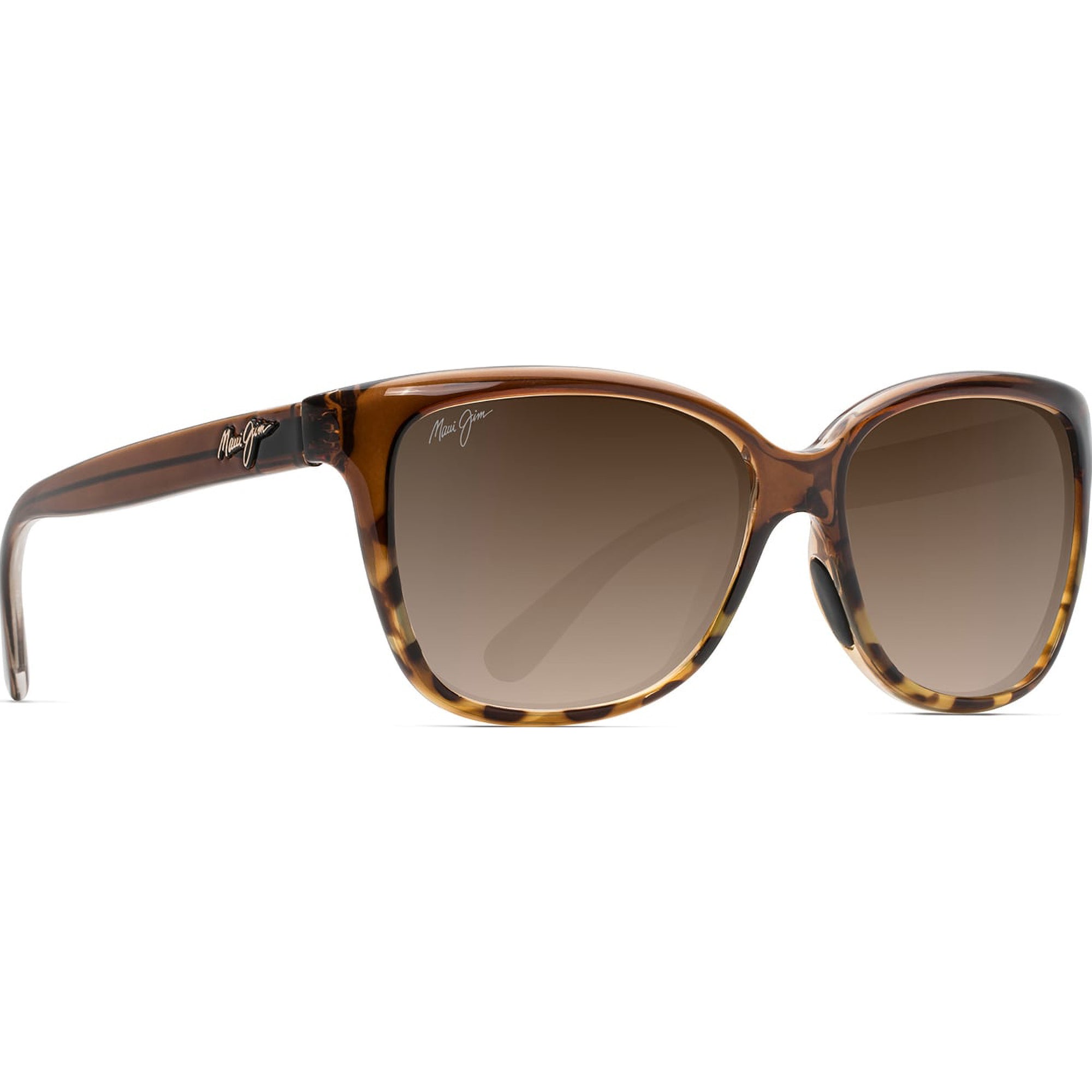 Translucent Chocolate w/ Tortoise/HCL Lens Maui Jim Starfish 744