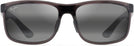 Rectangle Trans Grey/Grey Lens Maui Jim Huelo 449 View #2