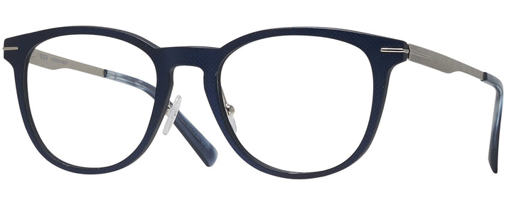 Round Matte Navy Tumi 010 Single Vision Full Frame View #1
