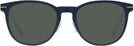 Round Matte Navy Tumi 010 Progressive No Line Reading Sunglasses View #2