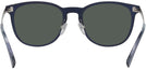 Round Matte Navy Tumi 010 Progressive No Line Reading Sunglasses View #4
