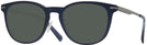 Round Matte Navy Tumi 010 Progressive No Line Reading Sunglasses View #1