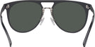 Aviator Matte Black Tumi 011 Progressive No Line Reading Sunglasses View #4