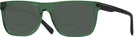 Square Green Tumi 014 Bifocal Reading Sunglasses View #1