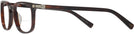 Rectangle Havana Tumi 018 Bifocal View #3