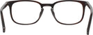 Rectangle Havana Tumi 018 Computer Style Progressive View #4