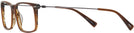 Rectangle Brown Tumi 019 Computer Style Progressive View #3