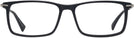 Rectangle Matte Black Tumi 019 Single Vision Full Frame View #2
