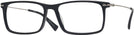 Rectangle Matte Black Tumi 019 Computer Style Progressive View #1
