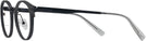 Round Matte Dark Grey Tumi 025 Bifocal View #3