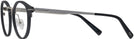 Round Matte Black Tumi 025 Bifocal View #3