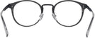 Round Matte Dark Grey Tumi 025 Single Vision Full Frame View #4