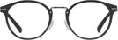 Round Matte Black Tumi 025 Progressive No-Lines View #2