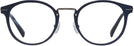 Round Matte Navy Tumi 025 Single Vision Full Frame View #2